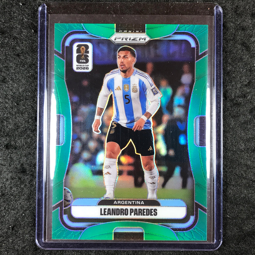 2026 Prizm FIFA World Cup LEANDRO PAREDES Green 2/5 #7