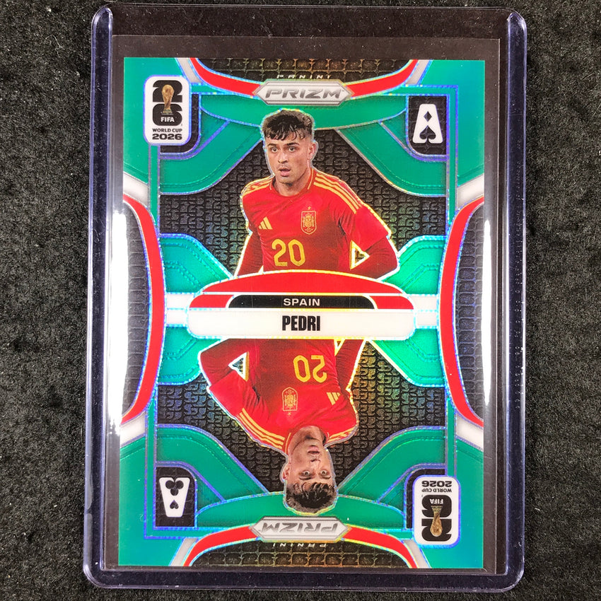 2026 Prizm FIFA World Cup PEDRI Aces Green 4/5 #18
