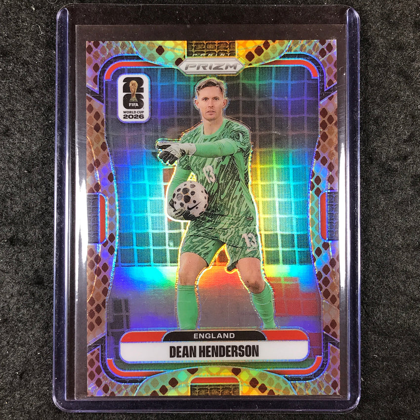 2026 Prizm FIFA World Cup DEAN HENDERSON Rattlesnake SP #113