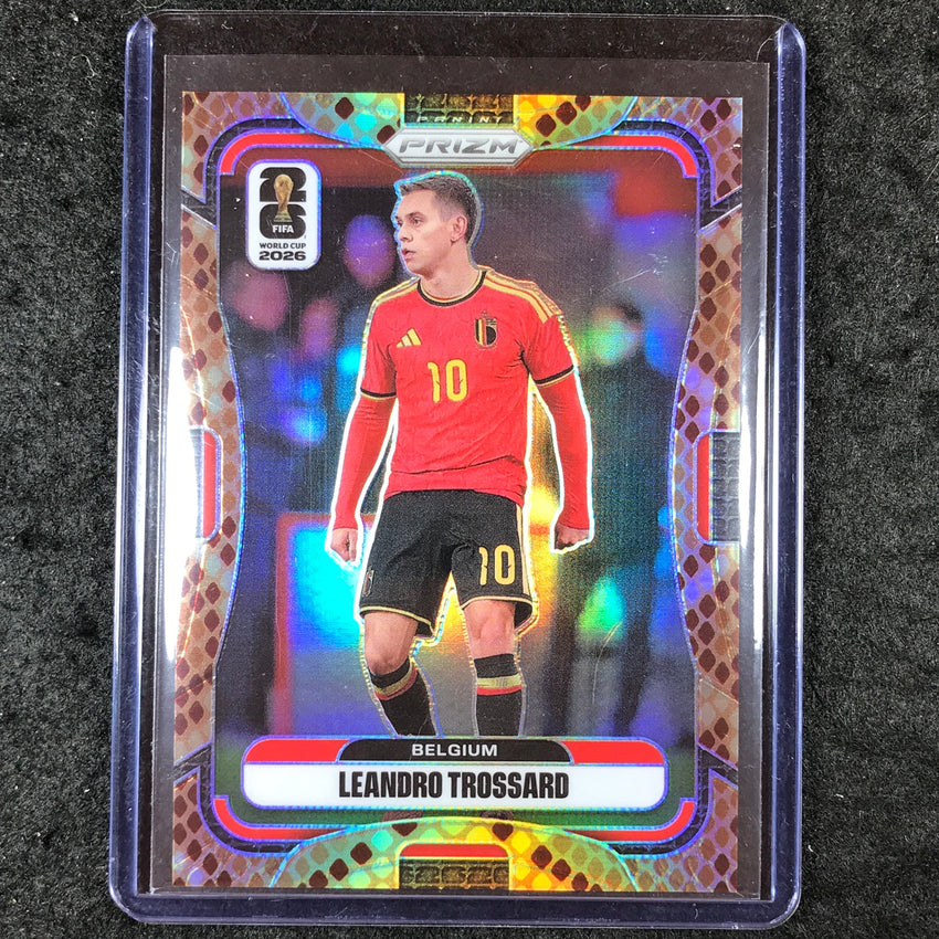 2026 Prizm FIFA World Cup LEANDRO TROSSARD Rattlesnake SP #159