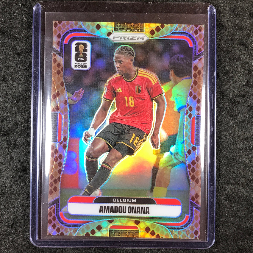 2026 Prizm FIFA World Cup AMADOU ONANA Rattlesnake SP #163