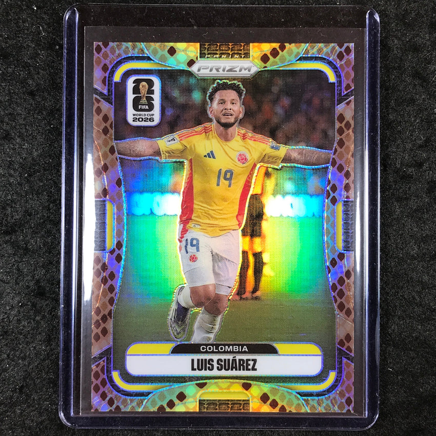 2026 Prizm FIFA World Cup LUIS SUAREZ Rattlesnake SP #186