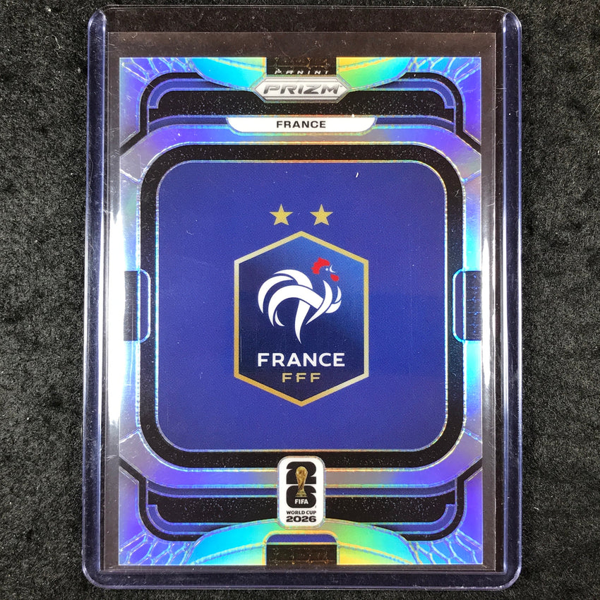 2026 Prizm FIFA World Cup FRANCE Team Badges Silver SP #4