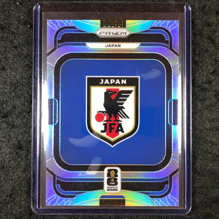 2026 Prizm FIFA World Cup JAPAN Team Badges Silver SP #25