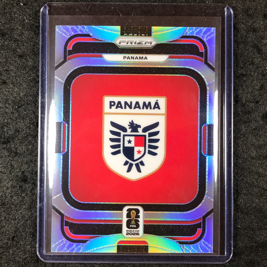 2026 Prizm FIFA World Cup PANAMA Team Badges Silver SP #33