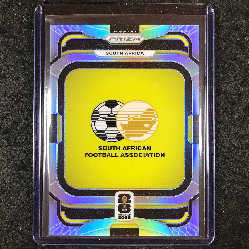 2026 Prizm FIFA World Cup SOUTH AFRICA Team Badges Silver SP #40
