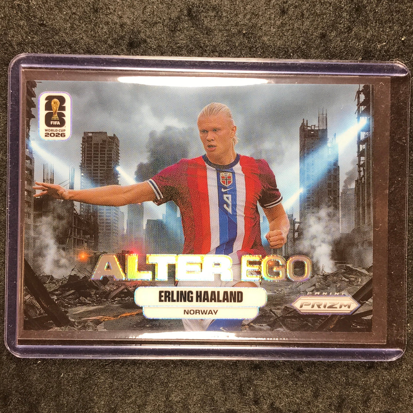 2026 Prizm FIFA World Cup ERLING HAALAND Alter Ego SSP #4