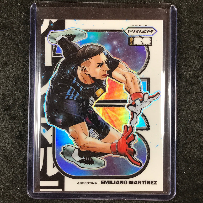 2026 Prizm FIFA World Cup EMILIANO MARTINEZ Manga SSP #4