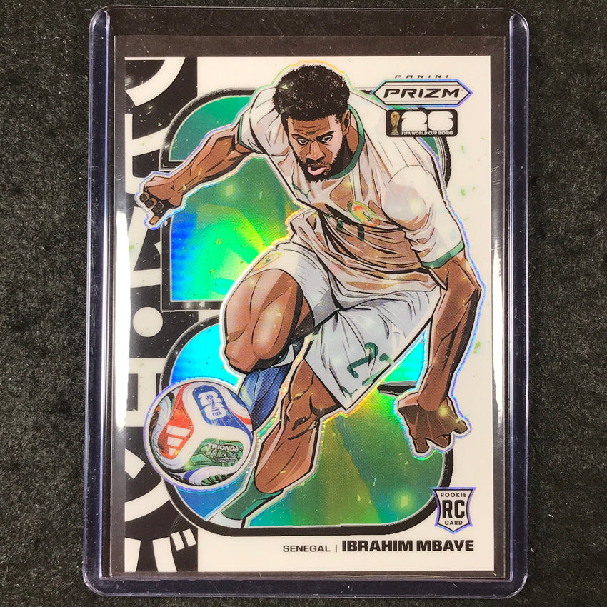 2026 Prizm FIFA World Cup IBRAHIM MBAYE Manga Rookie SSP #11