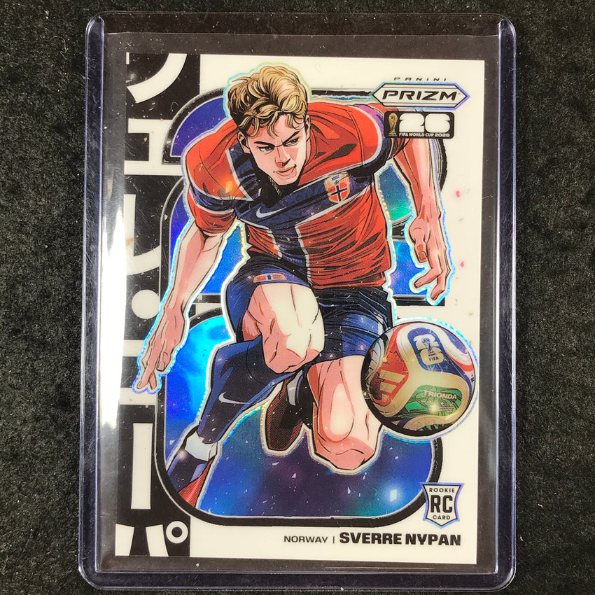 2026 Prizm FIFA World Cup SVERRE NYPAN Manga Rookie SSP #13