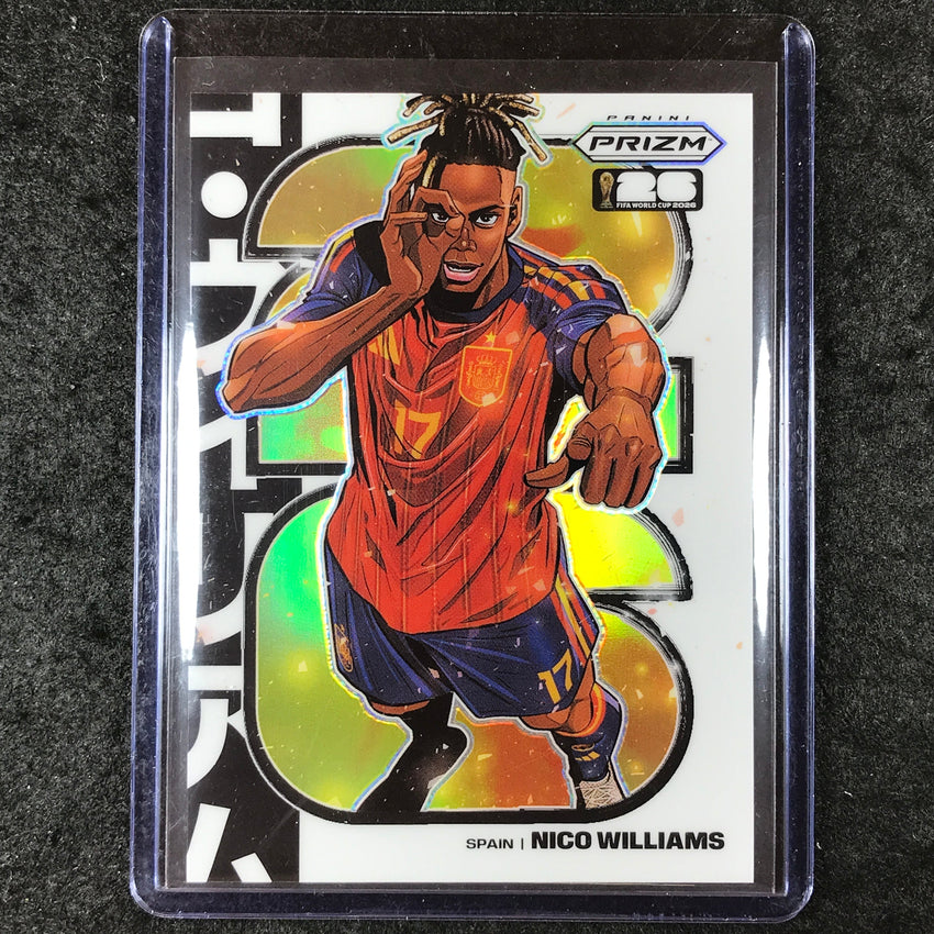 2026 Prizm FIFA World Cup NICO WILLIAMS Manga SSP #16