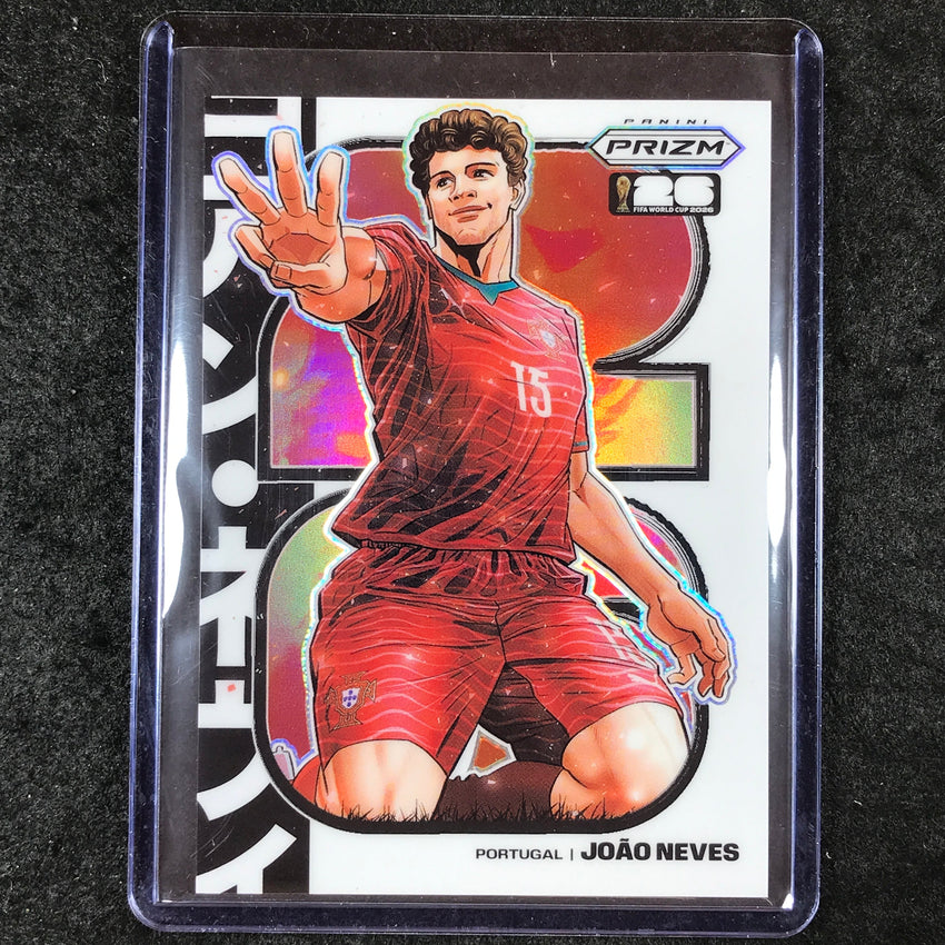 2026 Prizm FIFA World Cup JOAO NEVES Manga SSP #21