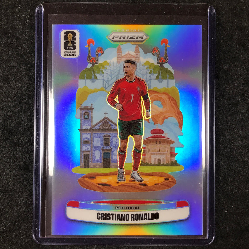 2026 Prizm FIFA World Cup CRISTIANO RONALDO National Landmarks SSP #7