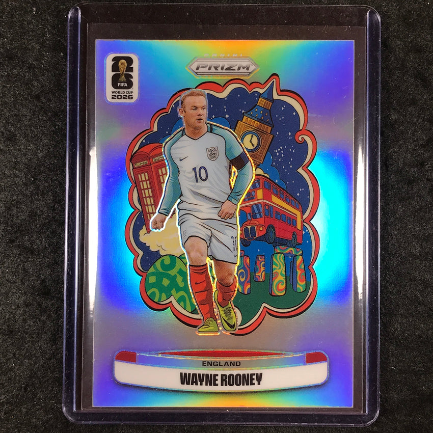 2026 Prizm FIFA World Cup WAYNE ROONEY National Landmarks SSP #23