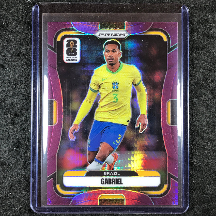 2026 Prizm FIFA World Cup GABRIEL Purple Hyper /299 #86