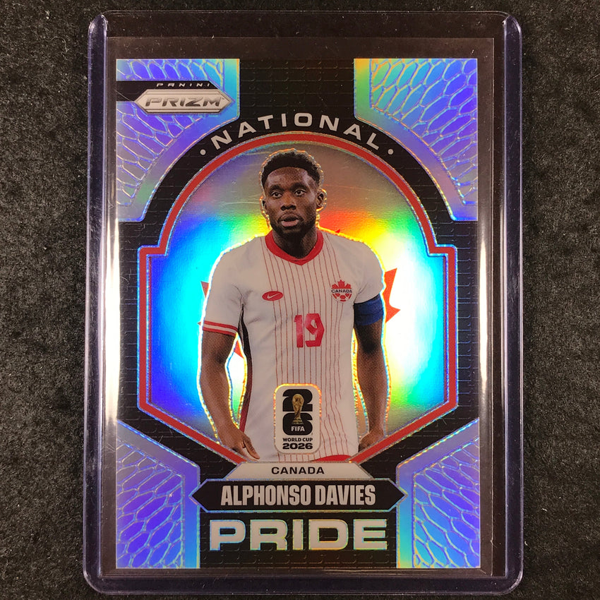 2026 Prizm FIFA World Cup ALPHONSO DAVIES National Pride SSP #14