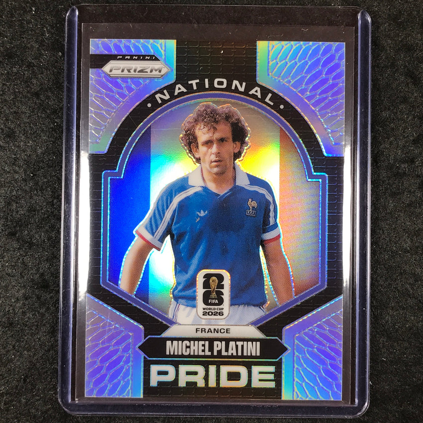 2026 Prizm FIFA World Cup MICHEL PLATINI National Pride SSP #53