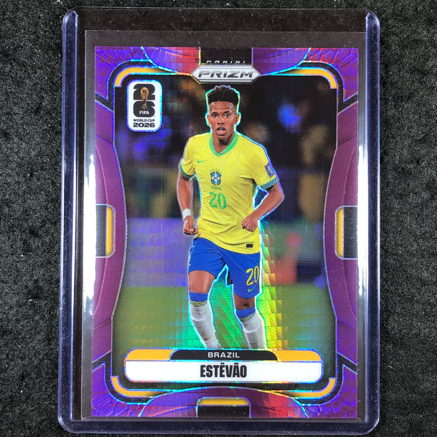 2026 Prizm FIFA World Cup ESTEVAO Purple Hyper /299 #87