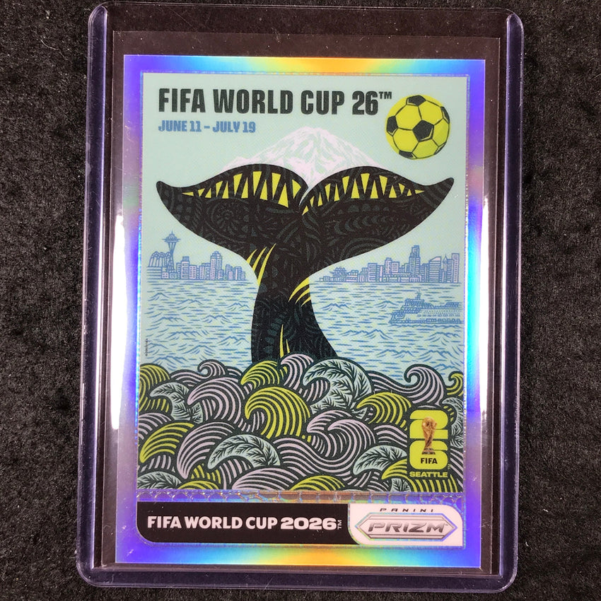 2026 Prizm FIFA World Cup SEATTLE World Cup Posters SSP #12