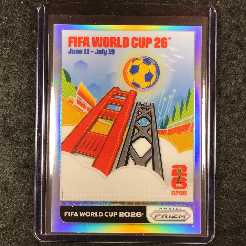 2026 Prizm FIFA World Cup SAN FRANCISCO BAY AREA World Cup Posters SSP #15