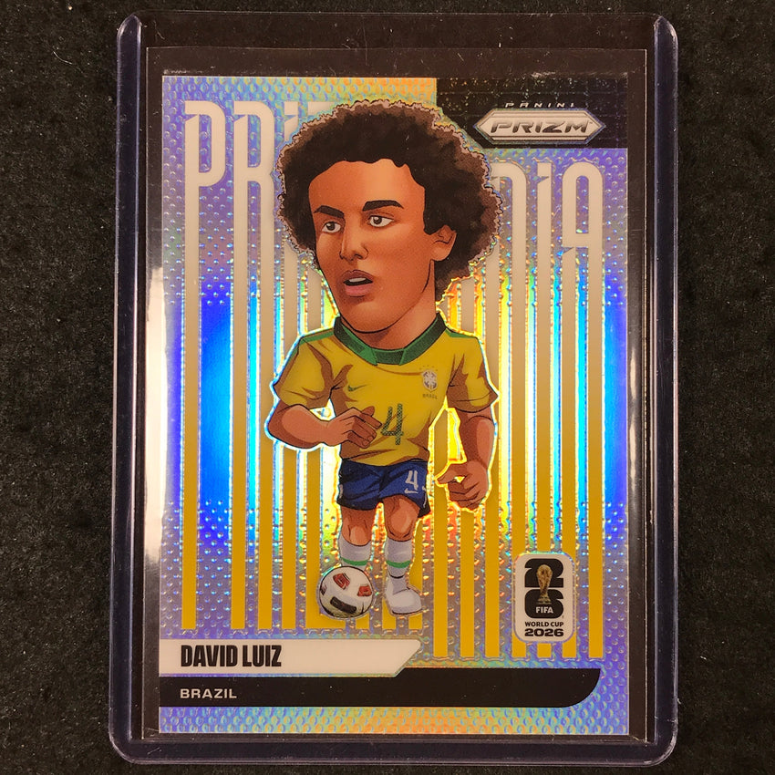 2026 Prizm FIFA World Cup DAVID LUIZ Prizmania SSP #25