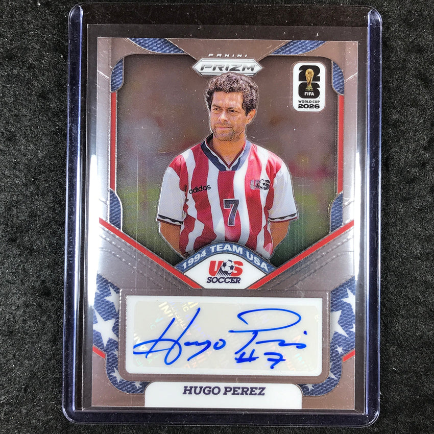 2026 Prizm FIFA World Cup HUGO PEREZ 1994 Team USA Auto Base #94-HP