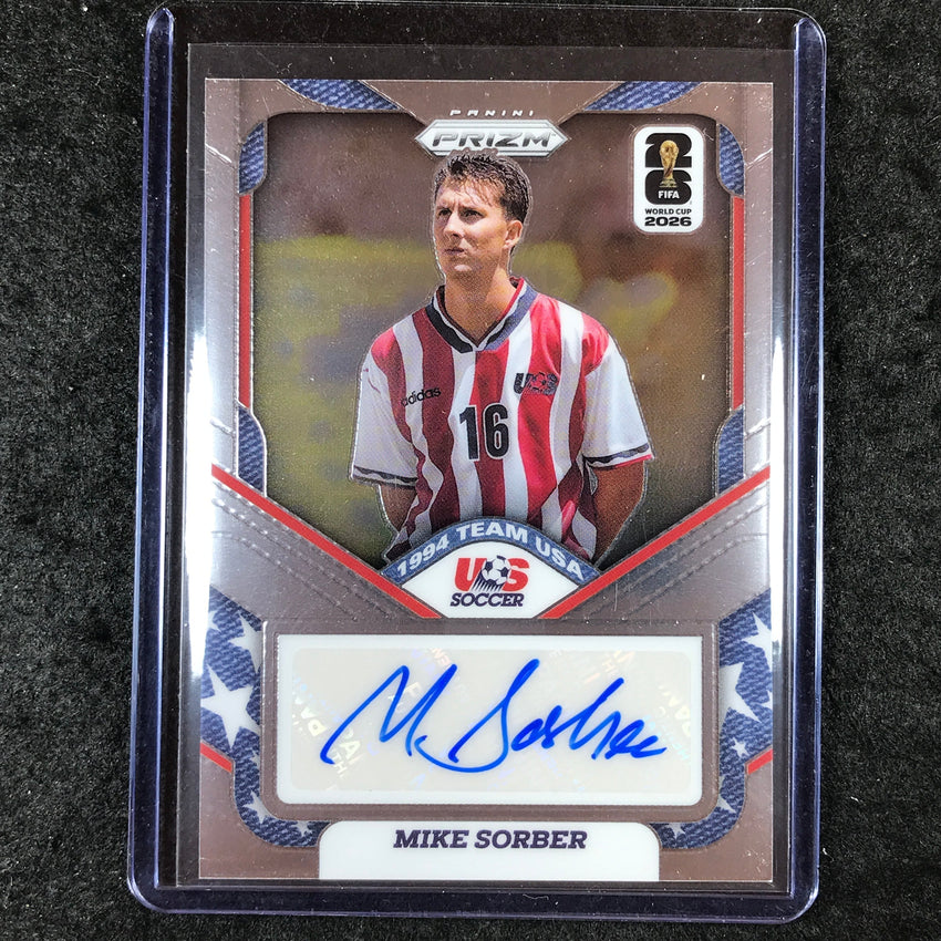 2026 Prizm FIFA World Cup MIKE SORBER 1994 Team USA Auto Base #94-MS