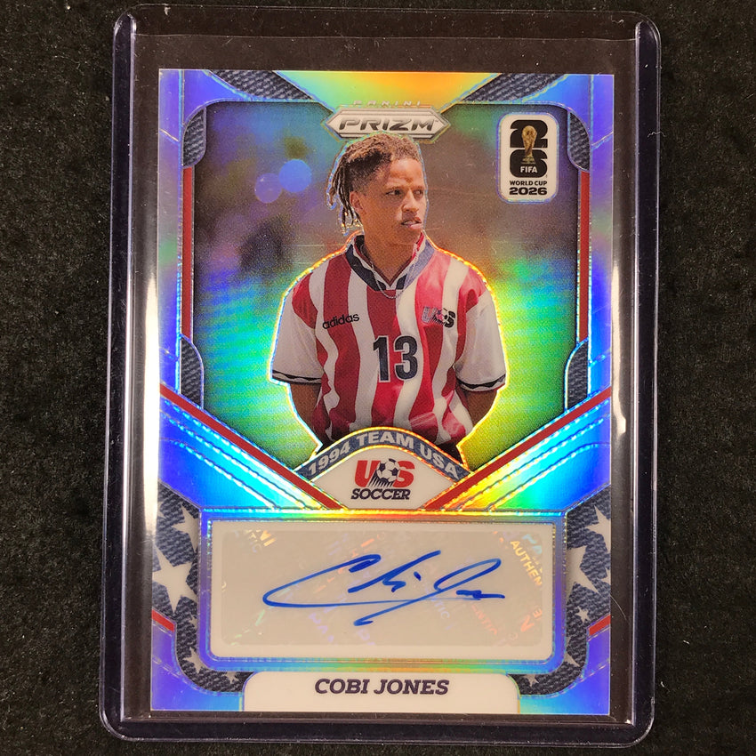 2026 Prizm FIFA World Cup COBI JONES 1994 Team USA Auto Silver 56/75