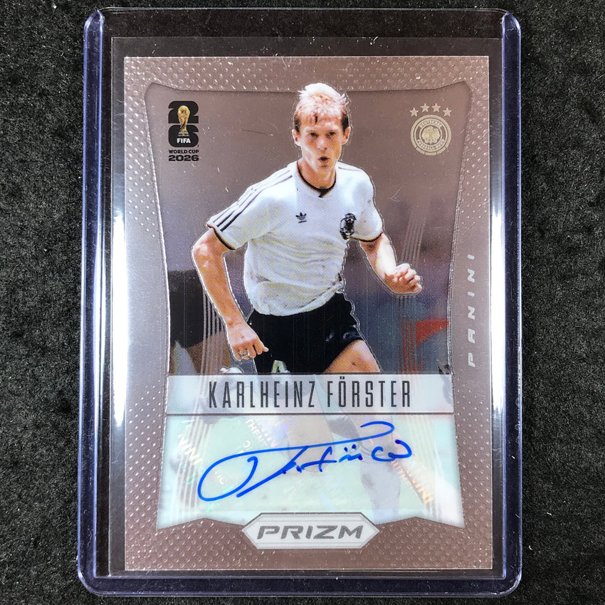 2026 Prizm FIFA World Cup KARLHEINZ FORSTER 2012 Prizm Throwback Auto #12-KF