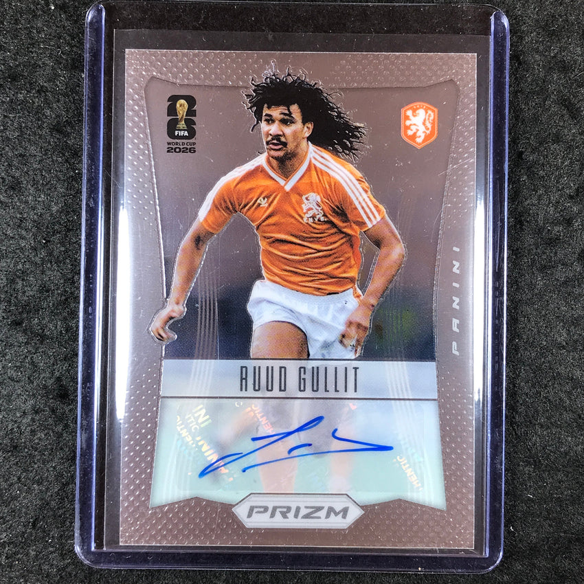 2026 Prizm FIFA World Cup RUUD GULLIT 2012 Prizm Throwback Auto Base #12-RG