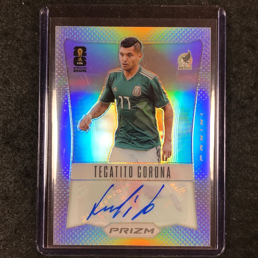 2026 Prizm FIFA World Cup TECATITO CORONA 2012 Prizm Throwback Auto Silver 14/75