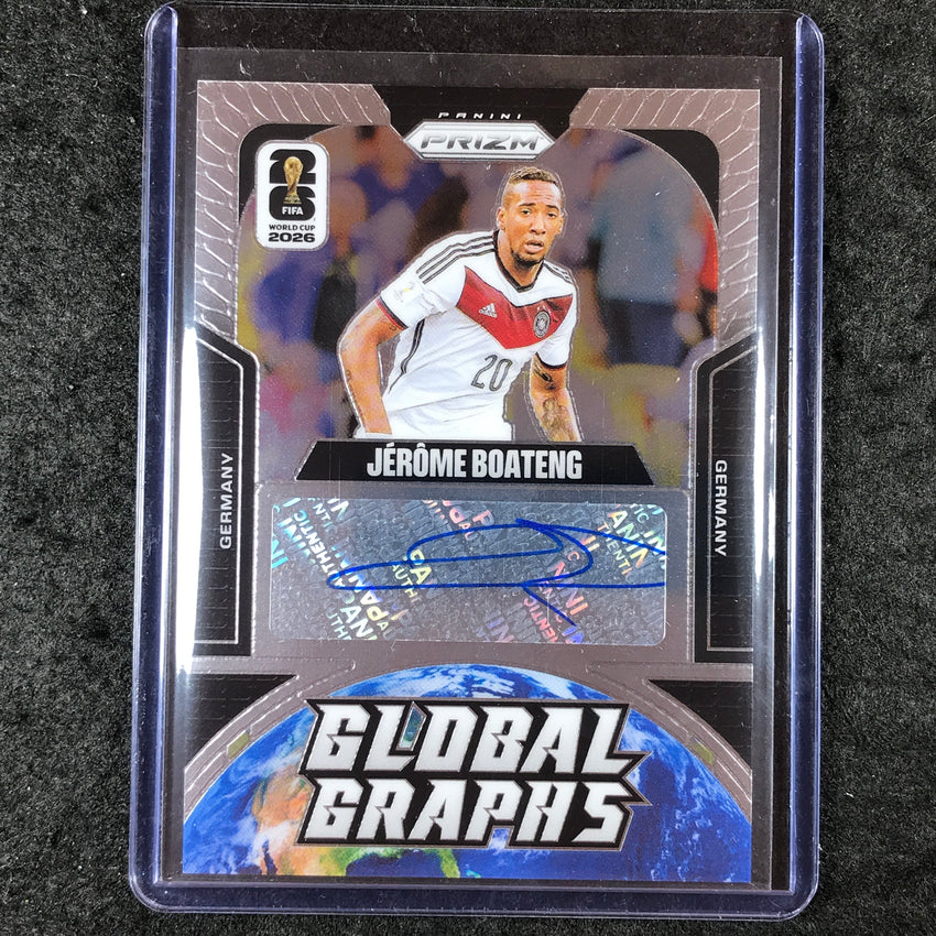 2026 Prizm FIFA World Cup JEROME BOATENG Global Graphs Auto Base #GG-JB