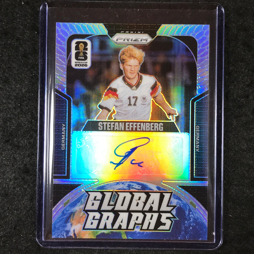 2026 Prizm FIFA World Cup STEFAN EFFENBERG Global Graphs Auto Silver 14/75
