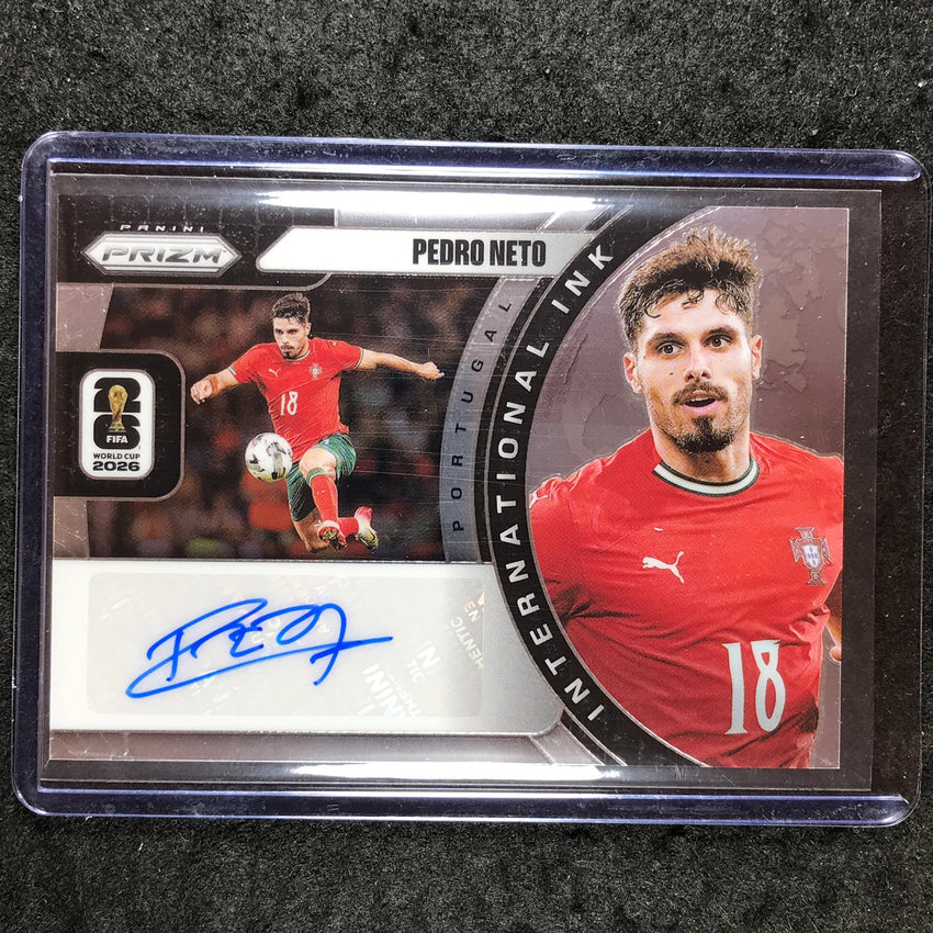 2026 Prizm FIFA World Cup PEDRO NETO International Ink Auto Base #II-PN