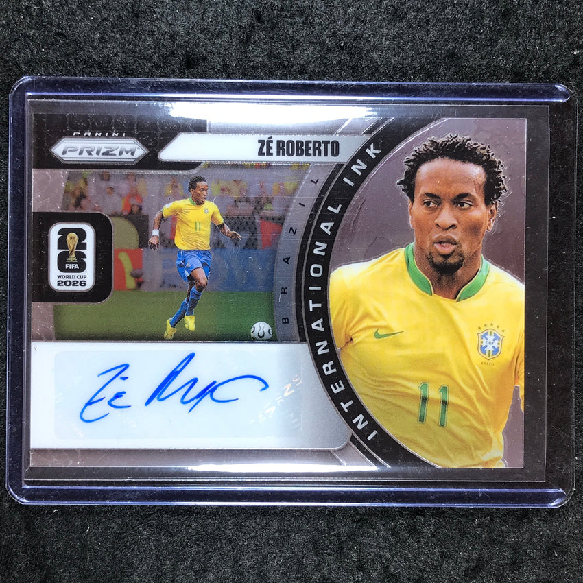 2026 Prizm FIFA World Cup ZE ROBERTO International Ink Auto Base #II-ZR