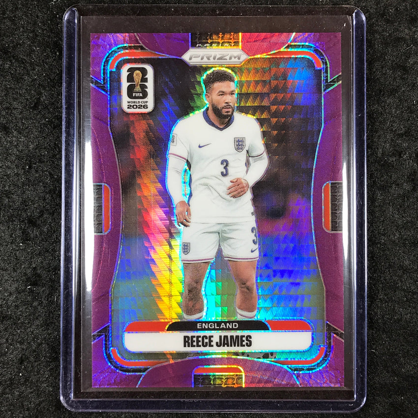 2026 Prizm FIFA World Cup REECE JAMES Purple Hyper /299 #103