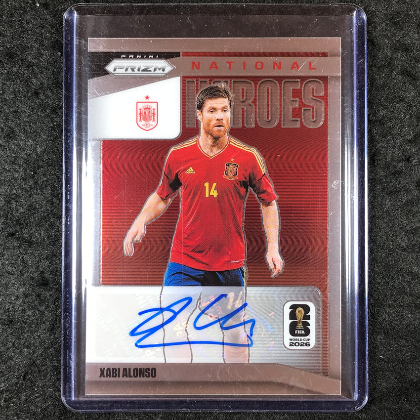 2026 Prizm FIFA World Cup XABI ALONSO National Heroes Auto Base #NH-XA