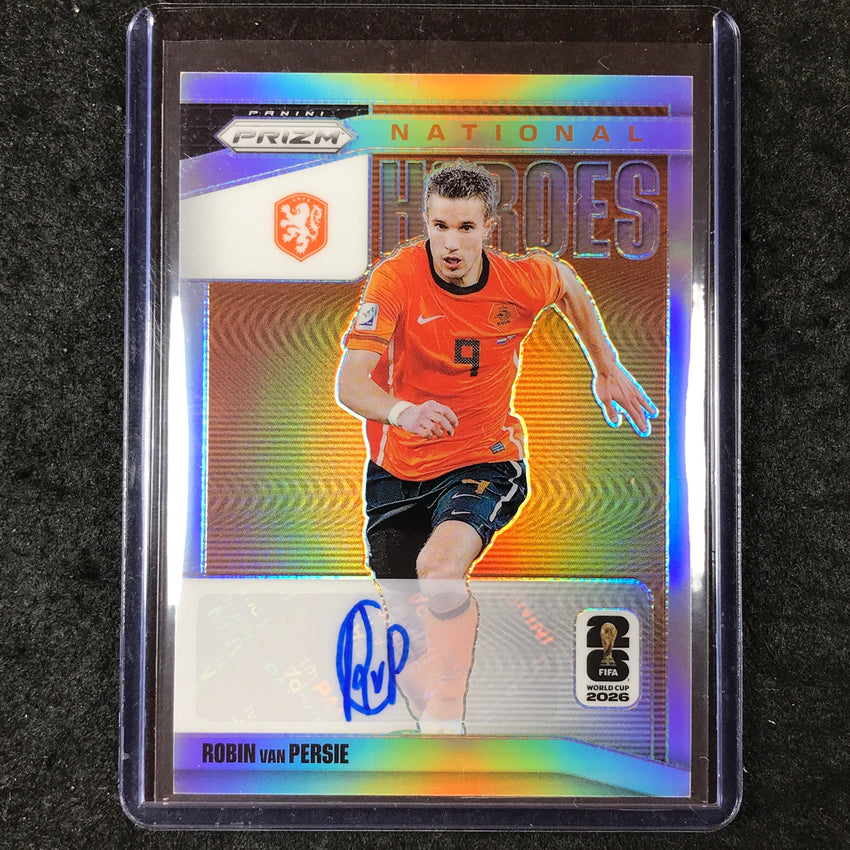2026 Prizm FIFA World Cup ROBIN VAN PERSIE National Heroes Auto Silver 72/75