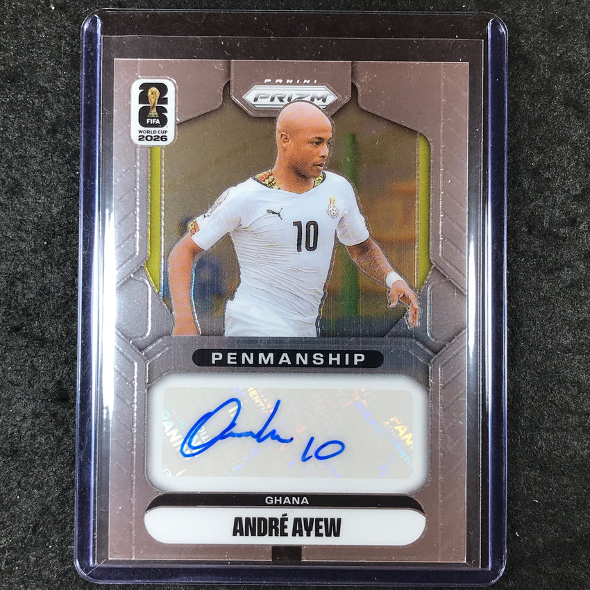 2026 Prizm FIFA World Cup ANDRE AYEW Penmanship Auto Base #P-AA