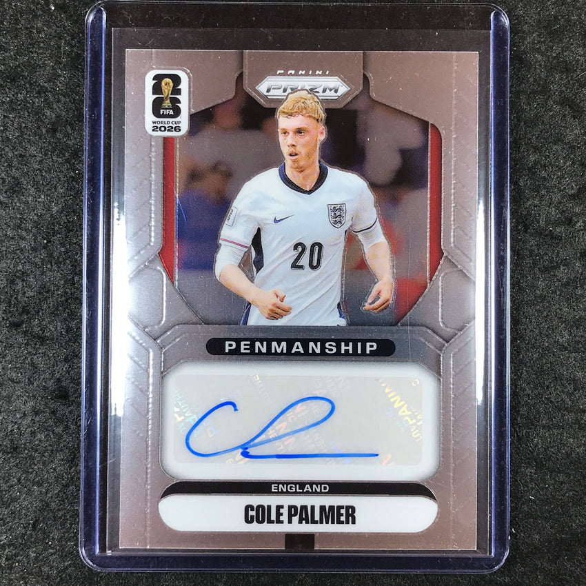2026 Prizm FIFA World Cup COLE PALMER Penmanship Auto Base #P-CP