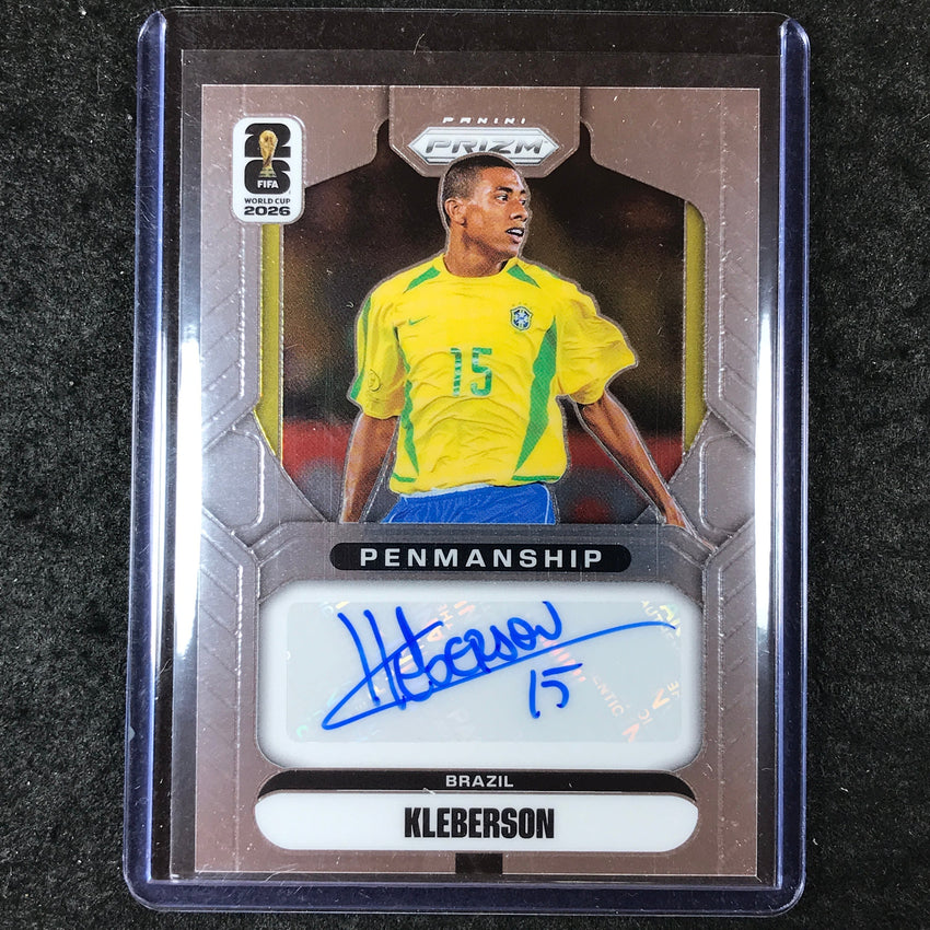 2026 Prizm FIFA World Cup KLEBERSON Penmanship Auto Base #P-K