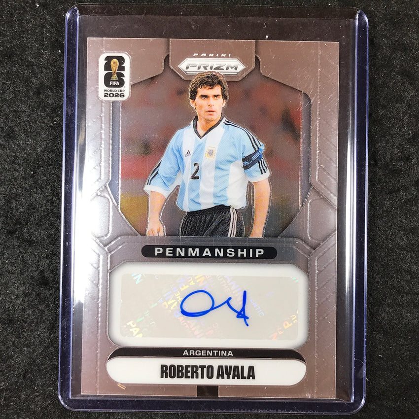 2026 Prizm FIFA World Cup ROBERTO AYALA Penmanship Auto Base #P-RA