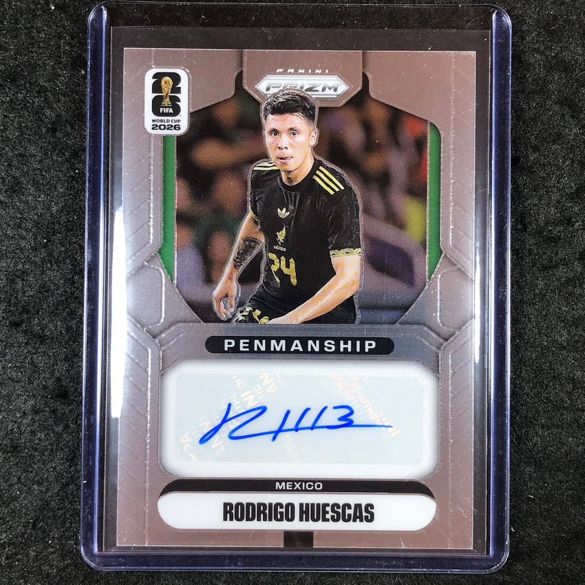 2026 Prizm FIFA World Cup RODRIGO HUESCAS Penmanship Auto Base #P-RH