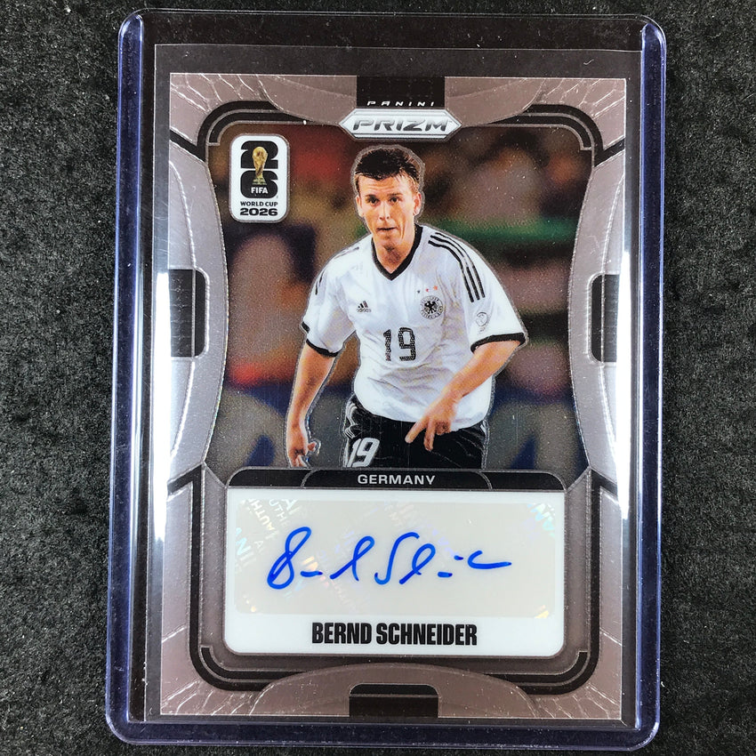 2026 Prizm FIFA World Cup BERND SCHNEIDER Signatures Auto Base #S-BS
