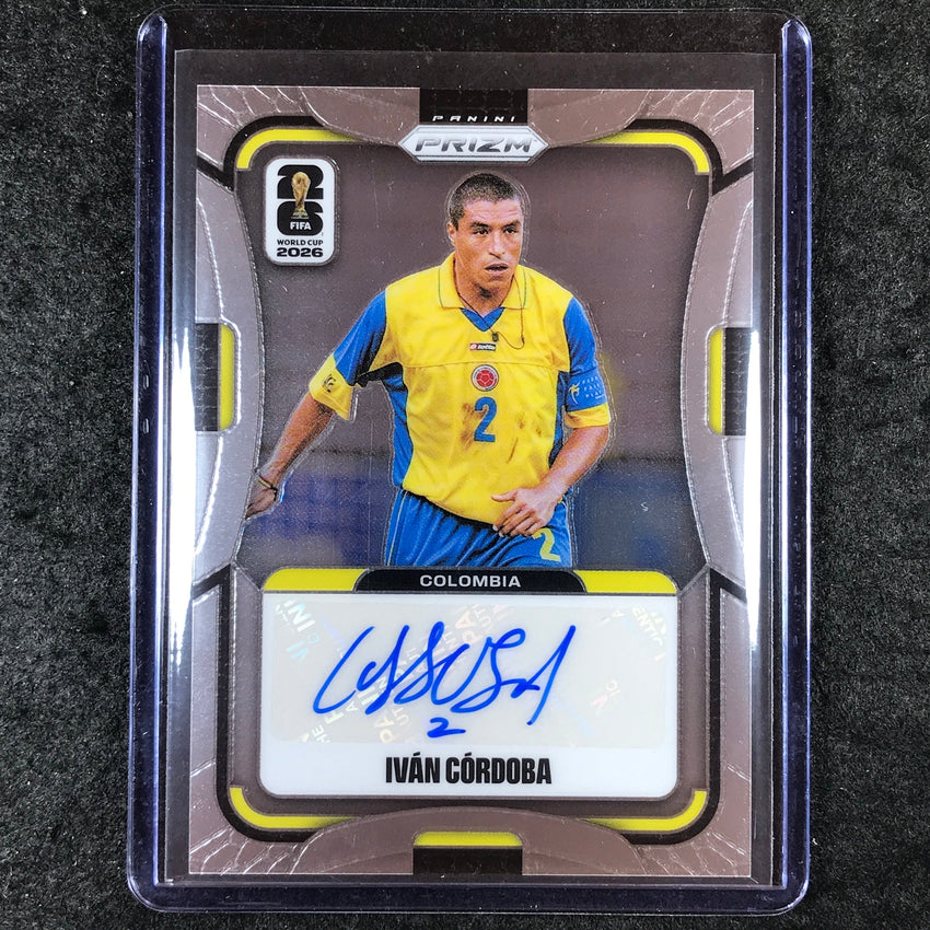 2026 Prizm FIFA World Cup IVAN CORDOBA Signatures Auto Base #S-IC