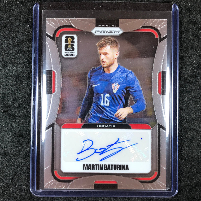 2026 Prizm FIFA World Cup MARTIN BATURINA Signatures Auto Base #S-MB