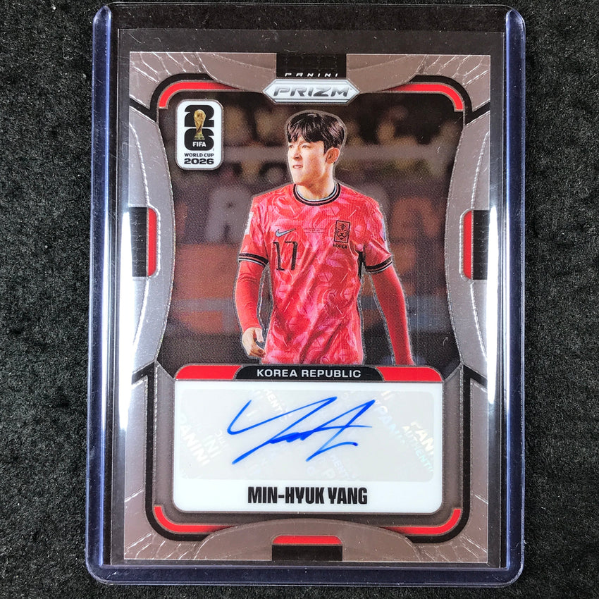 2026 Prizm FIFA World Cup MIN-HYUK YANG Signatures Auto Base #S-MHY