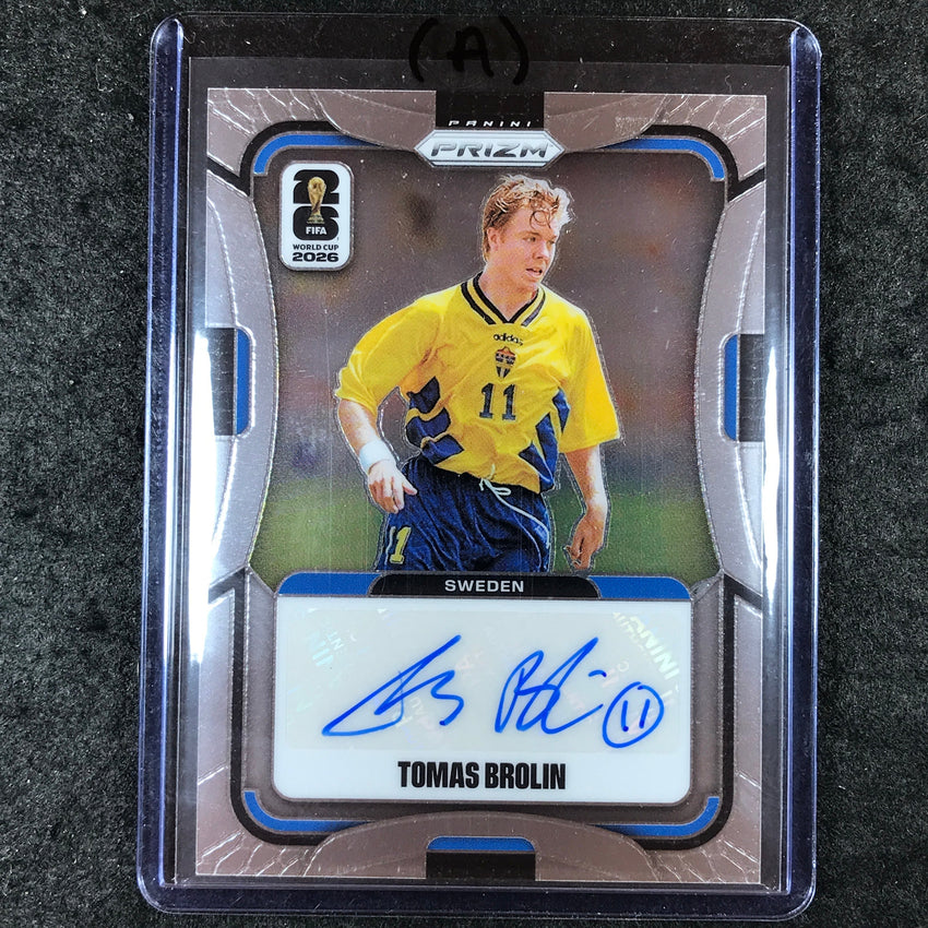 2026 Prizm FIFA World Cup TOMAS BROLIN Signatures Auto Base #S-TB (A)