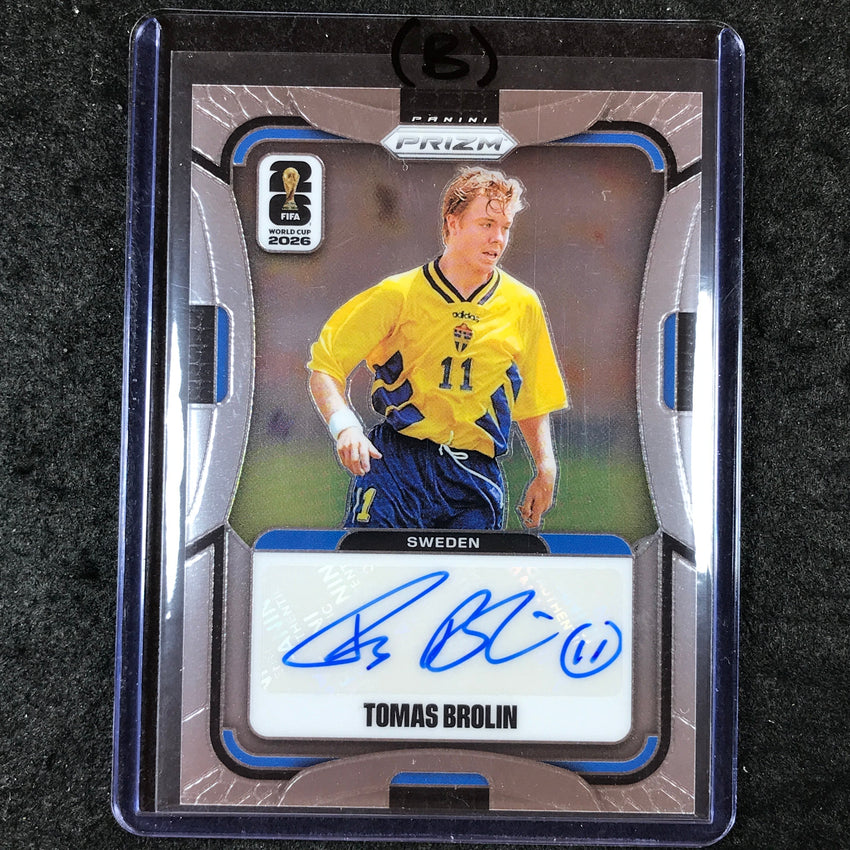 2026 Prizm FIFA World Cup TOMAS BROLIN Signatures Auto Base #S-TB (B)