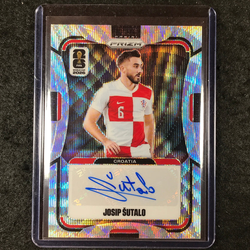 2026 Prizm FIFA World Cup JOSIP SUTALO Signatures Auto Wave #S-JS